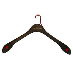 Authentic Kiton Men's Wooden, Plastic, & Fiberglass Hanger.